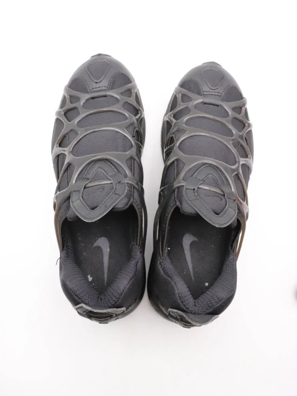 Nike Air Kukini Men's Size 9.5 Triple Black Slip On Sneakers Shoes DV0659-001